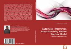 Couverture de Automatic Information Extraction Using Hidden Markov Model