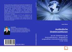 Couverture de Ausländische Direktinvestitionen