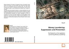 Couverture de Money Laundering: Suppression and Prevention
