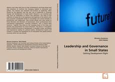 Portada del libro de Leadership and Governance in Small States