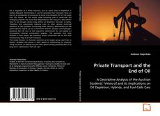 Buchcover von Private Transport and the End of Oil