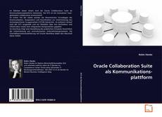 Buchcover von Oracle Collaboration Suite als Kommunikationsplattform