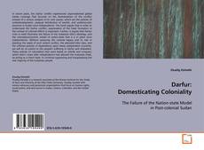 Buchcover von Darfur: Domesticating Coloniality