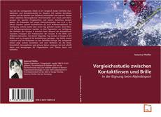 Buchcover von Vergleichsstudie zwischen Kontaktlinsen und Brille