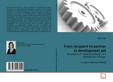 From recipient to partner in development aid kitap kapağı