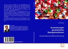 Copertina di Auswirkungen gescheiterter Reorganisationen