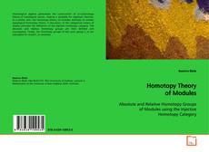 Copertina di Homotopy Theory of Modules