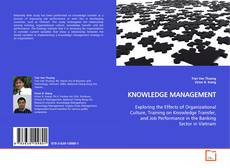 KNOWLEDGE MANAGEMENT的封面
