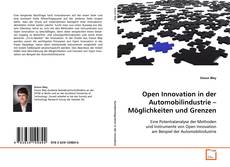 Buchcover von Open Innovation in der Automobilindustrie –
Möglichkeiten und Grenzen