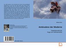 Buchcover von Ambivalenz der Moderne