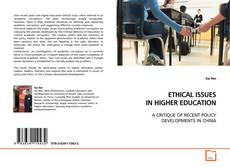 Copertina di ETHICAL ISSUES IN HIGHER EDUCATION