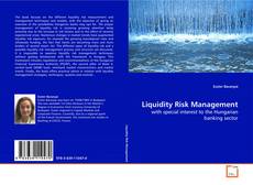 Capa do livro de Liquidity Risk Management 