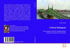 Couverture de Critical Dialogues
