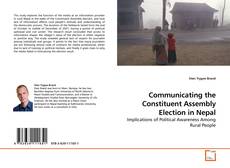 Couverture de Communicating the Constituent Assembly Election in Nepal