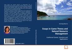 Capa do livro de Essays in Game Theory and Natural Resource Management 