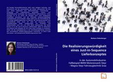 Couverture de Die Realisierungswürdigkeit eines Just-in-Sequence
Lieferkonzeptes