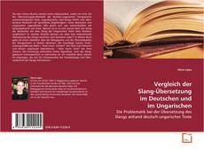 Buchcover von Vergleich der Slang-Übersetzung im Deutschen und im
Ungarischen