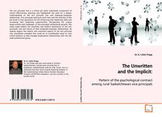 Capa do livro de The Unwritten and the Implicit: 