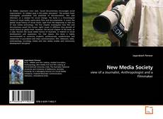Capa do livro de New Media Society 
