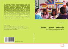 Обложка Lehren - Lernen - Erziehen