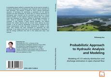 Couverture de Probabilistic Approach to Hydraulic Analysis and
Modeling