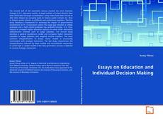 Couverture de Essays on Education and Individual Decision Making