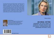 AN IDEAL VICTIM: kitap kapağı