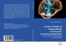 Content Validity of Independently Constructed  Curriculum Based Tests的封面