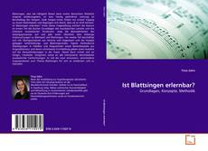 Ist Blattsingen erlernbar? kitap kapağı
