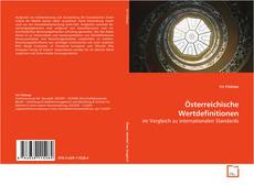 Copertina di Österreichische Wertdefinitionen