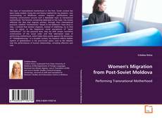 Women's Migration from Post-Soviet Moldova kitap kapağı