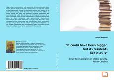 Capa do livro de “It could have been bigger, but its residents like it
as is” 