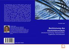 Copertina di Bestimmung des Elastizitätsmoduls