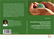 Buchcover von Umweltmanagementansätze als Instrumente nachhaltigen
Wirtschaftens