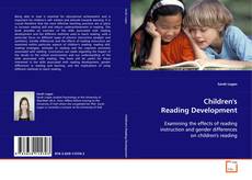 Bookcover of Children's Reading Development