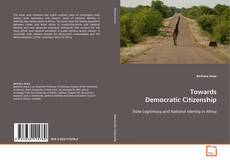 Capa do livro de Towards Democratic Citizenship 