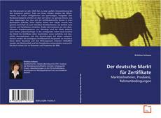 Buchcover von Der deutsche Markt für Zertifikate