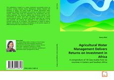Buchcover von Agricultural Water Management Delivers Returns on Investment in Africa