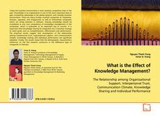 Couverture de What is the Effect of Knowledge Management?