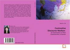 Buchcover von Contrastive Discourse Markers