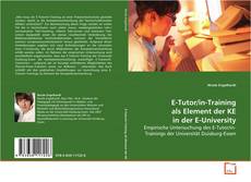 Copertina di E-Tutor/in-Training als Element
der KE in der E-University