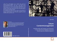 Capa do livro de Fatum Contentmanagement 