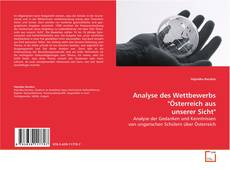 Capa do livro de Analyse des Wettbewerbs "Österreich aus unserer
Sicht" 