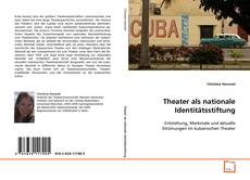 Capa do livro de Theater als nationale Identitätsstiftung 