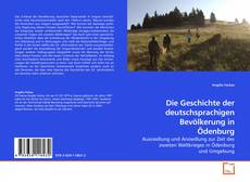 Couverture de Die Geschichte der deutschsprachigen Bevölkerung in Ödenburg