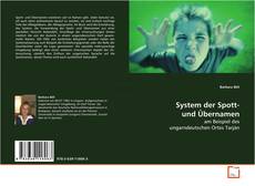 Buchcover von System der Spott- und Übernamen