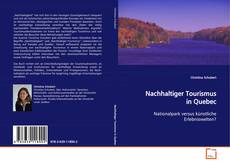 Buchcover von Nachhaltiger Tourismus in Quebec