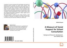 Copertina di A Measure of Social Support for School Consultation