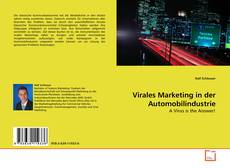 Capa do livro de Virales Marketing in der Automobilindustrie 