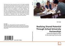 Capa do livro de Realizing Shared Potential Through School University Partnerships 
